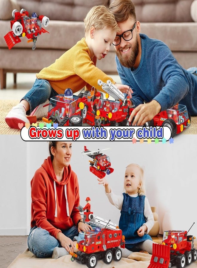 Jet Roy 7-in-1 STEM Toys for 4 5 6 7 8+ Year Old Boy 159-Piece Educational Construction Blocks Stem Building Toys for Kids Ages 4-8 8-10 Creative Construction Toys Birthday Valentine Gift for Boy Girl - Image 3